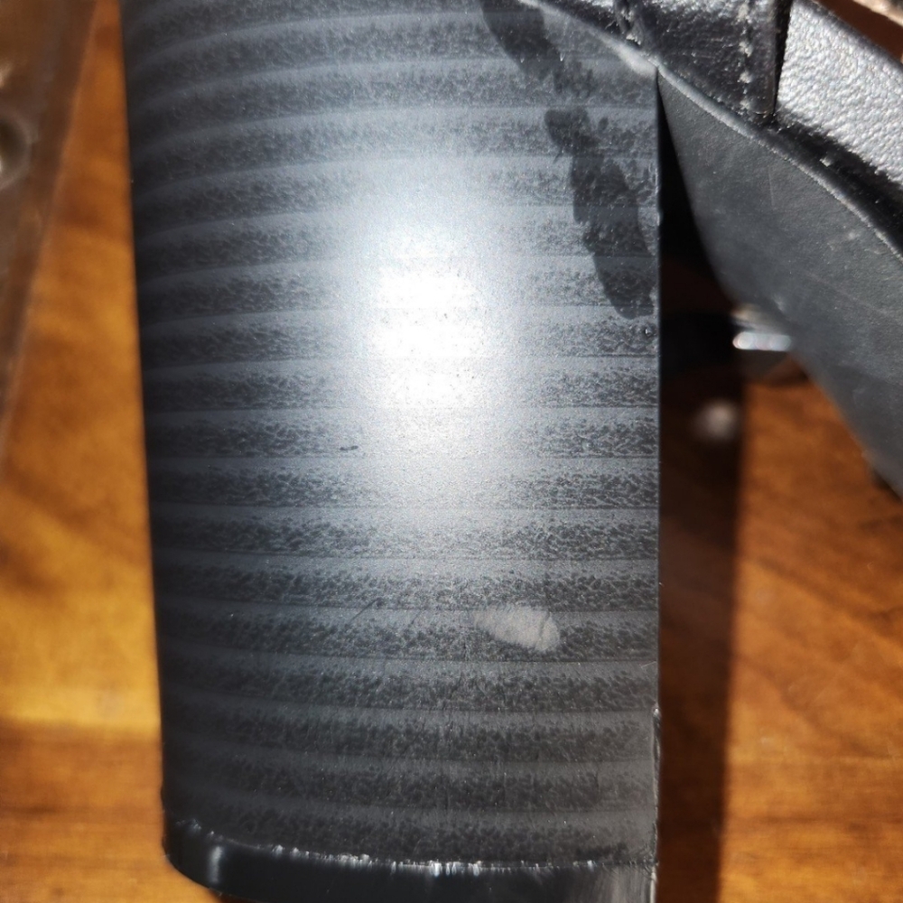 Lemon Drop Privilege, Women's Size 8 square heels - Picture 8 of 8